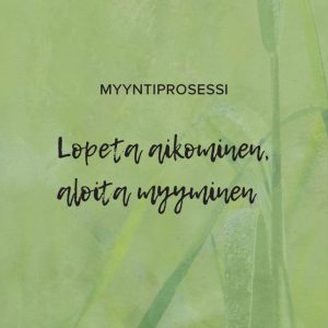UUTUUSTUOTE! Myyntiprosessin työkirja - sähköinen tuote