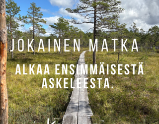 Uskallatko ajatella isommin tavoitettasi tai unelmaasi?