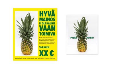 Hyvä mainos ei ole kaunis – vaan toimiva